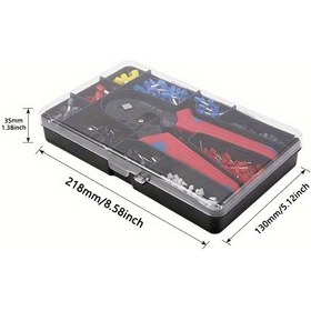 Resim Hsc8 6-4 Terminal Sıkma Pensesi 1200 Adet Tel 