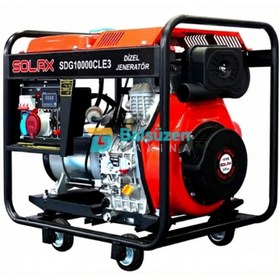 Resim Solax Sdg10000cle3 Dizel Jeneratör İpli Ve Marşlı Monofaze 7 Kw 