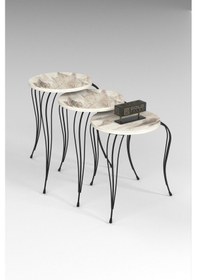 Resim Zigon Sehpa Lükens Efes Çok Renkli 