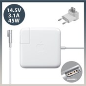 Resim Orjinal Macbook Air Uyumlu 45W Magsafe Güç Adaptörü Mc747Tu/A 