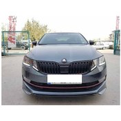 Resim Skoda Octavia 2018 Ön Ek Plastik Ön Karlık Eki 