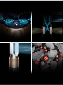 Resim Dyson Humidify+cool Ph2 De-nox Nemlendirme Özellikli Hava Temizleyici Altın - Beyaz 