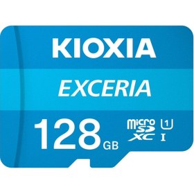Resim Kioxia 128 Gb Kıoxıa Excerıa Mıcro Sdxc Uhs-1 Class 10 100mb/s (lmex1l128gg2) 