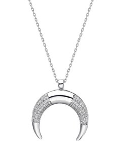 Resim Glorria Gümüş Hilal Kolye (381944599) 