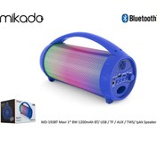 Resim Mikado Md-193Bt Siyah 1- 8W 1200Mah Bt- Usb-Tf-Aux-Tws-Işıklı Speaker Diğer