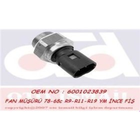 Resim VALEO 819756 FAN MÜSÜRÜ 78-68C° R9 R11 R19 CLIO EXPRESS MEGANE LA 