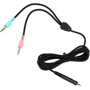 Resim Quueppty Sennheiser G4ME Için Yedek Kablo Bir Oyun Sıfır 373D Gsp 350 / Gsp 500 / Gsp 600 Kulaklık (Pc Sürüm 2 Metre) (Yurt Dışından) 