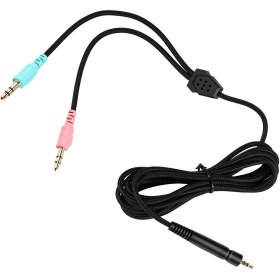 Resim Quueppty Sennheiser G4ME Için Yedek Kablo Bir Oyun Sıfır 373D Gsp 350 / Gsp 500 / Gsp 600 Kulaklık (Pc Sürüm 2 Metre) (Yurt Dışından) 