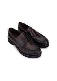 Resim Tamer Tanca Erkek Hakiki Deri Kahverengi Loafer Ayakkabı 987 231 Erk Ayk Sk25-26 Kahve Dr Kahverengi 