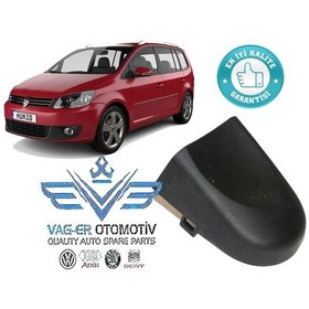 Resim Touran 2011-2014 Arası Arka Sol Dış Kapı Kolu Kapağı Bademi 