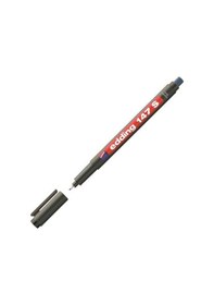 Resim 8'li Siyah Edding 147s Asetat Kalemi Silgili 0.3 MM Siyah 