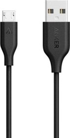 Resim PowerLine Micro USB Şarj / Data Kablosu 0.9 Metre Siyah 