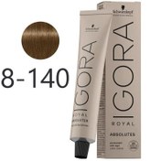 Resim Igora Royal Absolutes Olgun Saçlar İçin Beyaz Kapatıcı Yaşlanma Karşıtı Saç Boyası 60ml - 8.140 Açık Kumral Bej Doğal 