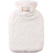 Resim 2000ML Peluş Sıcak Su Torbası El Ayak Isıtıcı Beyaz 
