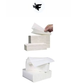 Resim FİGANLAR 1. Kalite Z Katlama Havlu Peçete 120 Yaprak 1 Paket 