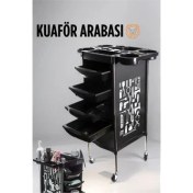 Resim Raflı Kuaför Arabası Absolute Professional 