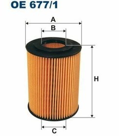 Resim FILTRON OE677-1 | Yağ Filtresi 06-Sprinter 