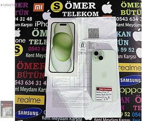 Resim Apple iPhone 15 İkinci El TR | 128 GB | Yeşil 