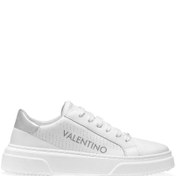 Resim Mario Valentino Kadın Logo Sneaker White - Silver 