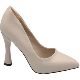 Resim Celira Ten Cilt Topuklu 8 Cm Kadın Stiletto Ayakkabı Çok Renkli 