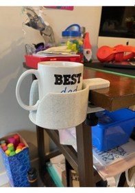 Resim Opencart Fincan Tutucu Kelepçe Sadece Plastik Aparattır 