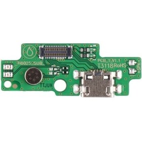 Resim TE Infinix Uyumlu Hot 7 Şarj Soket Mikrofon Kulaklık Bordu 