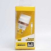 Resim Beyaz Tiger 2000 Mah 2 in 1 Lightning Ev Şarj Seti-Zore 