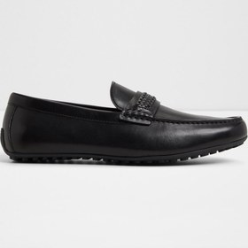Resim Aldo Camılo-ın - Erkek Hakiki Deri Siyah Slip-On Ayakkabı 