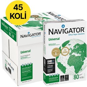 Resim Navigator A4 Fotokopi Kağıdı 80 g/m² 500 Yaprak x 225 Paket (45 Koli - 1 Palet) 