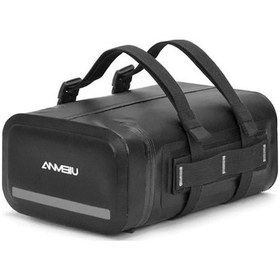 Resim Cbtx Anmeılu 7036 5l Elektrikli Araç Arka Koltuk Saklama Çantası Su Geçirmez Motosiklet Bagaj Kuyruk Çantası - Siyah Siyah 