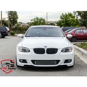 Resim Bmw E92-93 Csl M Technic Uyumlu Ön Lip Piano Black 2007-2009 