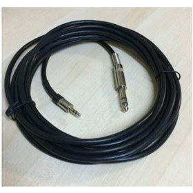 Resim Anfi Ses Kablosu 6.3Mm To 3.5Mm Stereo Kablo 