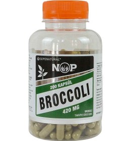 Resim Sepe Natural Nop Brokoli Broccoli Full Potency 200 Kapsül X 420 mMG 