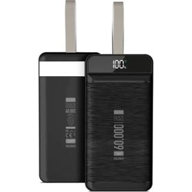 Resim Powerway Qc60 60000 Mah 3.0 Kablolu 22.5w Powerbank 