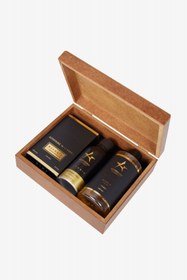 Resim Altınyıldız Classics Erkek Dynamıc EDP Parfüm-Deodorant-Duş Jeli Ahşap Kutulu Set (100 ML 150 ML 400 ML) Damat Bohçası 