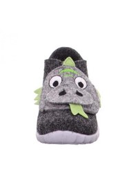 Resim Superfit 1-800295 Happy Çocuk Siyah/gri Keçe Panduf Gri - Siyah 