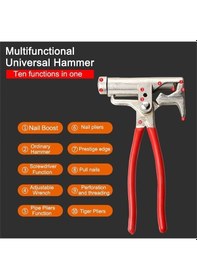 Resim Didadodo Çok Fonksiyonlu Evrensel Güçlü Pense Boru Anahtarı Çekiç 