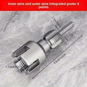 Resim Karbon Çelik Konik Vida Seti, 4/6 Nokta Evrensel, Hızlı Kurulum, PPR/PE/PVC Borular için Elektrikli Matkaplarla Uyumlu, Ev Su Aracı, Boru Konik Aracı | Dayanıklı Yapı, Boru Vidası 