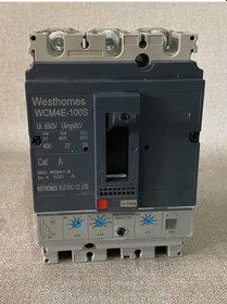 Resim Westhomes 100A 8Kv Kaçak Akım Korumalı Şalter Wcm4E-100S 