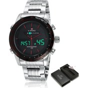 Resim Hanyang Sbr-Box Lüks Marka Navıforce Erkekler Moda Spor Saatler Erkek Kuvars Dijital Analog Saat Adam Tam Çelik Kol Saati Relogio Masculino (Yurt Dışından) 