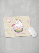 Resim Panorama Ajans Unicorn Sihir Heryerde Tatlı Tasarım Mouse Pad 
