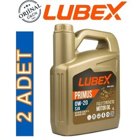 Resim Lubex Sja 0W-20 Tam Sentetik Motor Yağı 2 x 4 L 