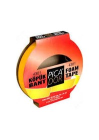 Resim Picador Çift Taraflı Bant Köpük Rulo Askılı 19 Mm x 5 Mt 