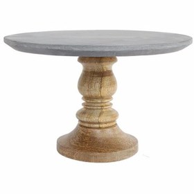 Resim E&D Collection Patna Kek Standı, Taş Ahşap 