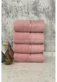 Resim Özdilek Ditsy El-yüz Havlusu 4 Adet-pembe Çok Renkli 