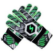 Resim Teltree Futbol Kaleci Eldiveni, Lastikli Anti-kayma, Nefesli Ve Dayanıklı Malzeme, Erkek-çocuk Uyumlu, Yeşil 7 Numara Yeşil 
