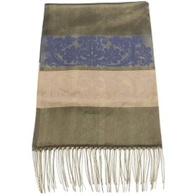 Resim Mısırlı Goblen Şal Desen 2 Vizon-Standart 