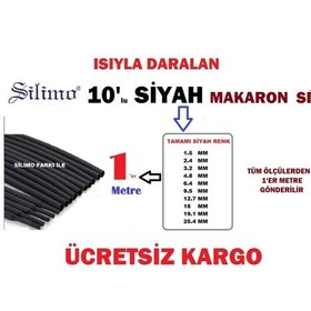 Resim Isı Ile Daralan Makaron 10 Lu Set (Hepsinden 1'Er Metre) Tamir Ka 