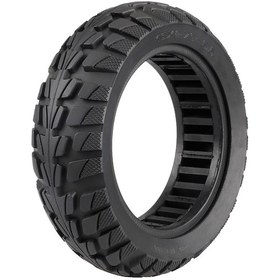 Resim Teltree 10 İnç Scooter İçin Kauçuk Darbeye Dayanıklı Deliksiz Lastik 