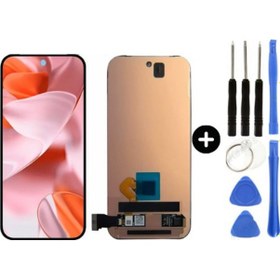 Resim Google Pixel 9 Pro Uyumlu Hk Lcd Ekran Dokunmatik + Tamir Seti 